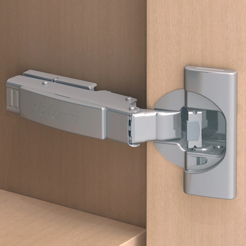 Clip Top Face Frame Hinge - Pair - Degree:110 Degree - Overlay:Full - Features:With Blumotion